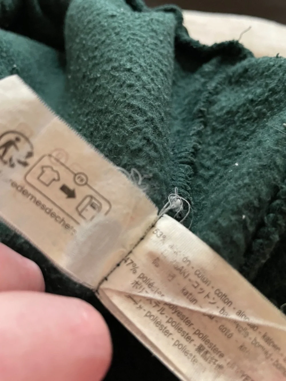 Zara fleece lined Sweatpants - Picture 6 of 6